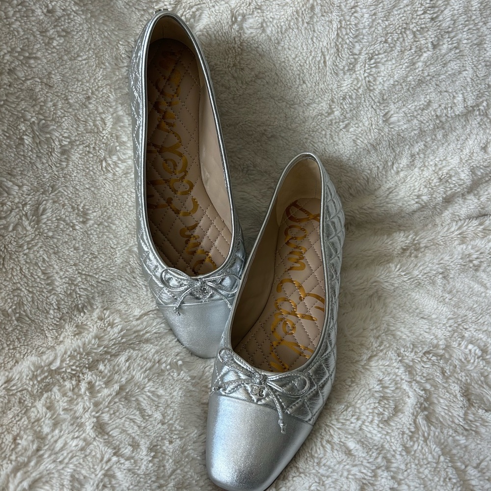 Sam Edelman Marilyn Leather Quilted Ballet Flats